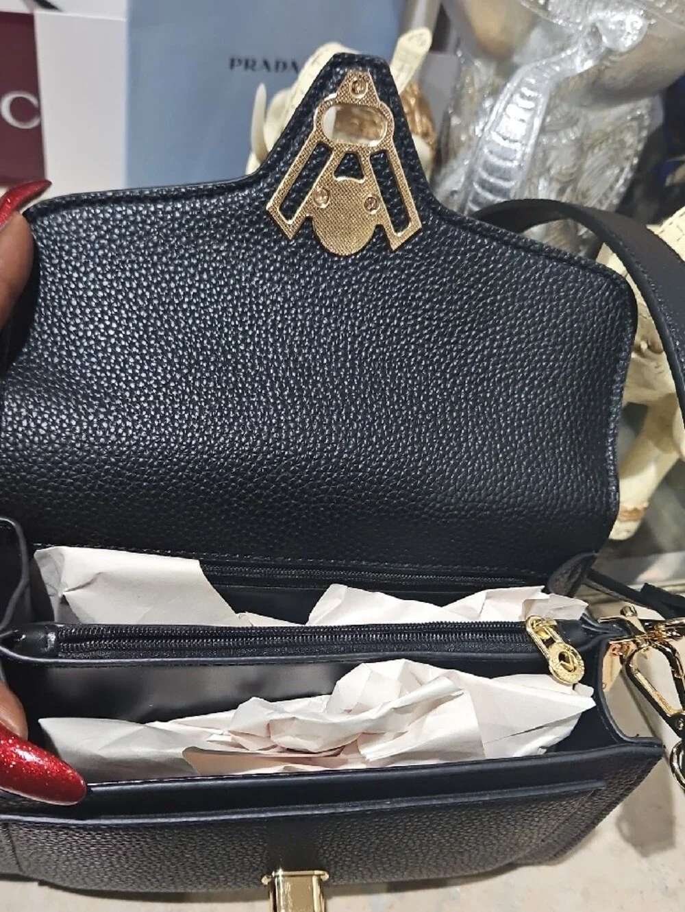 NWT! Valentino Orlandi Roma Convertible Crossbody Bag!
